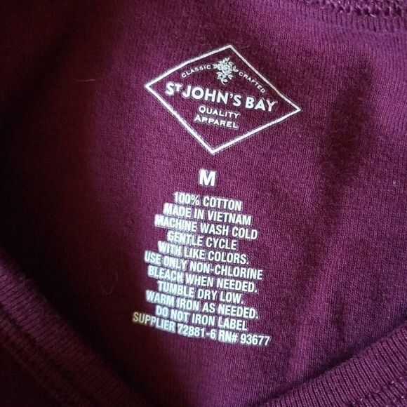 St. John's Bay Long Sleeve Top - Picture 2 of 3